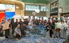 Gallery ROMBONGAN JAMAAH UMRAH<br>GRUP BATAM 8 umroh_maret_2018_changi