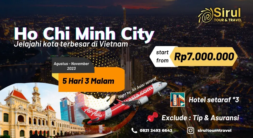 Paket VIETNAM (HO CHI MINH CITY) 2 ~blog/2023/8/25/vietnam_1050x575