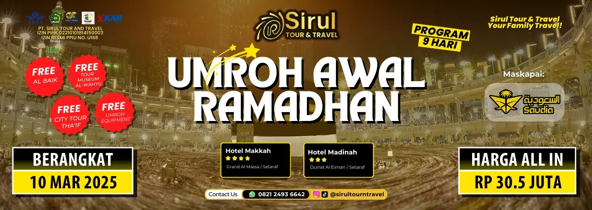 UMROH AWAL RAMADHAN